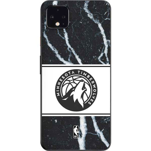 NBA Minnesota Timberwolves Marble Google Pixel 4 XL Skin